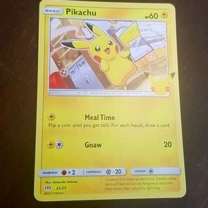 25th Anniversary McDonalds Pokemon Cards